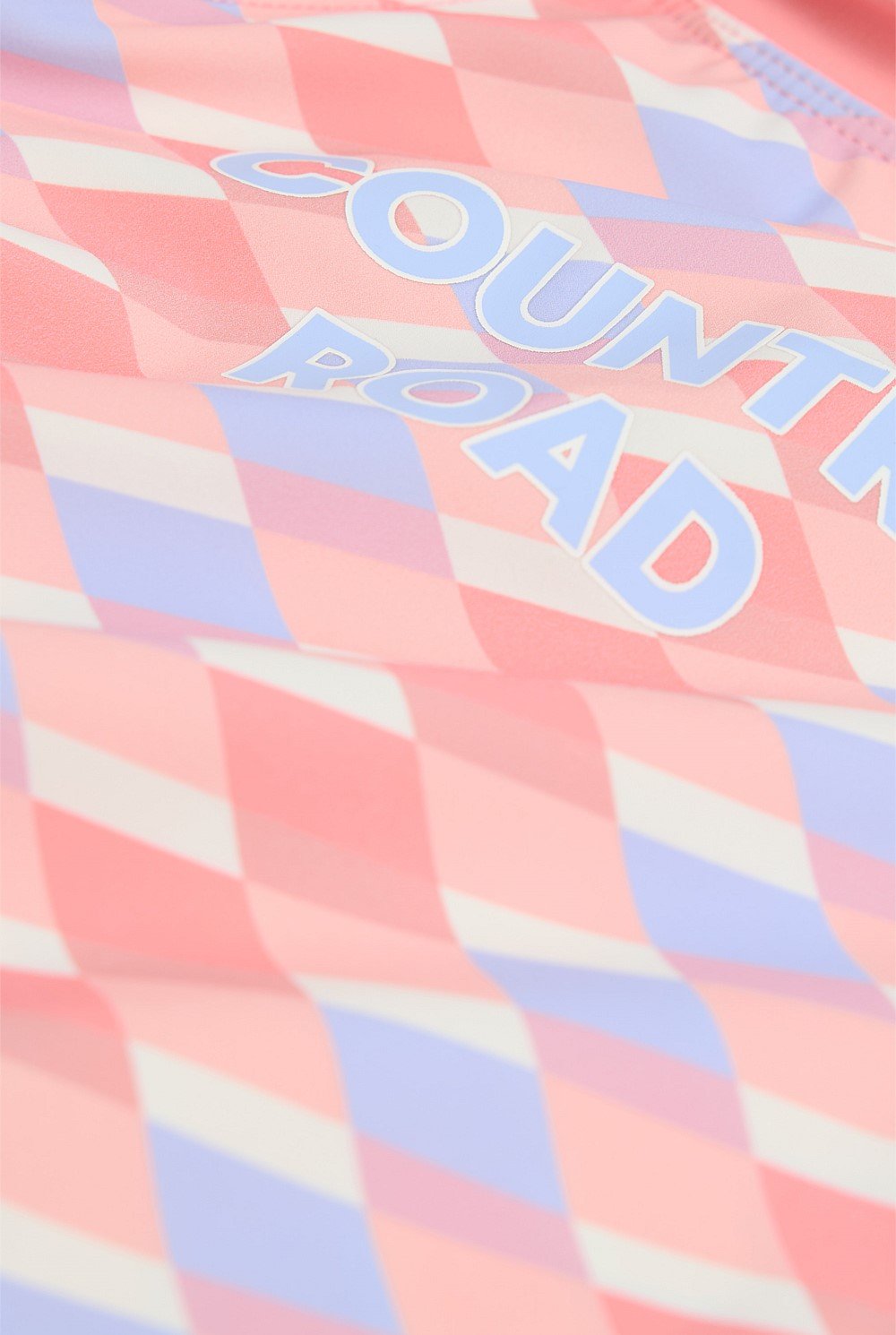 Geometric Print Rash Vest