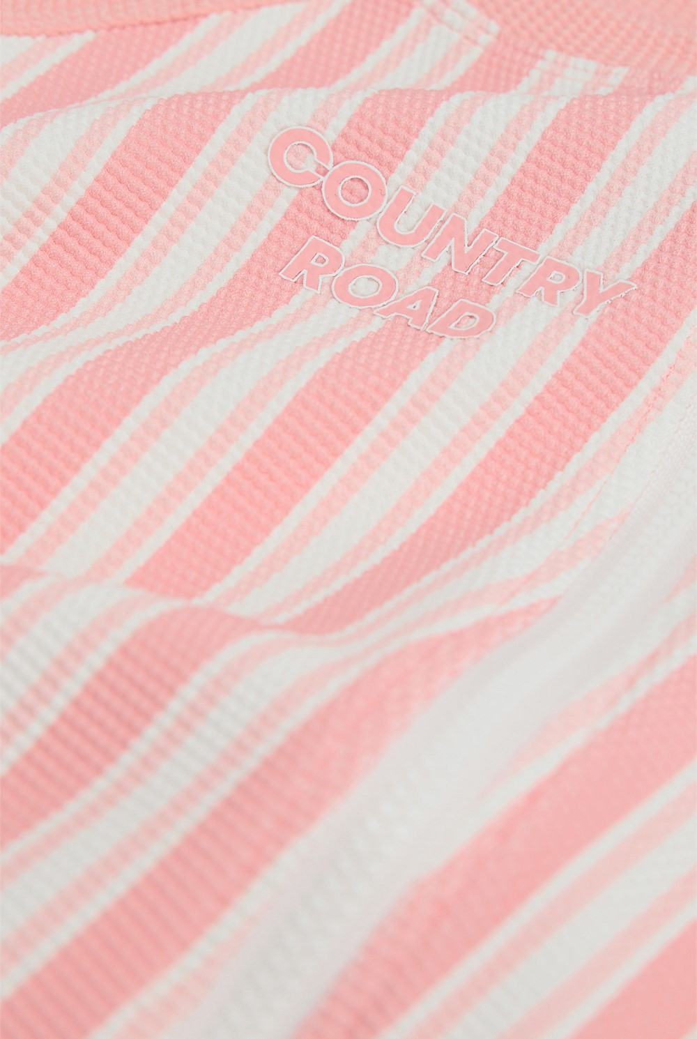 Stripe Logo Swimsuit