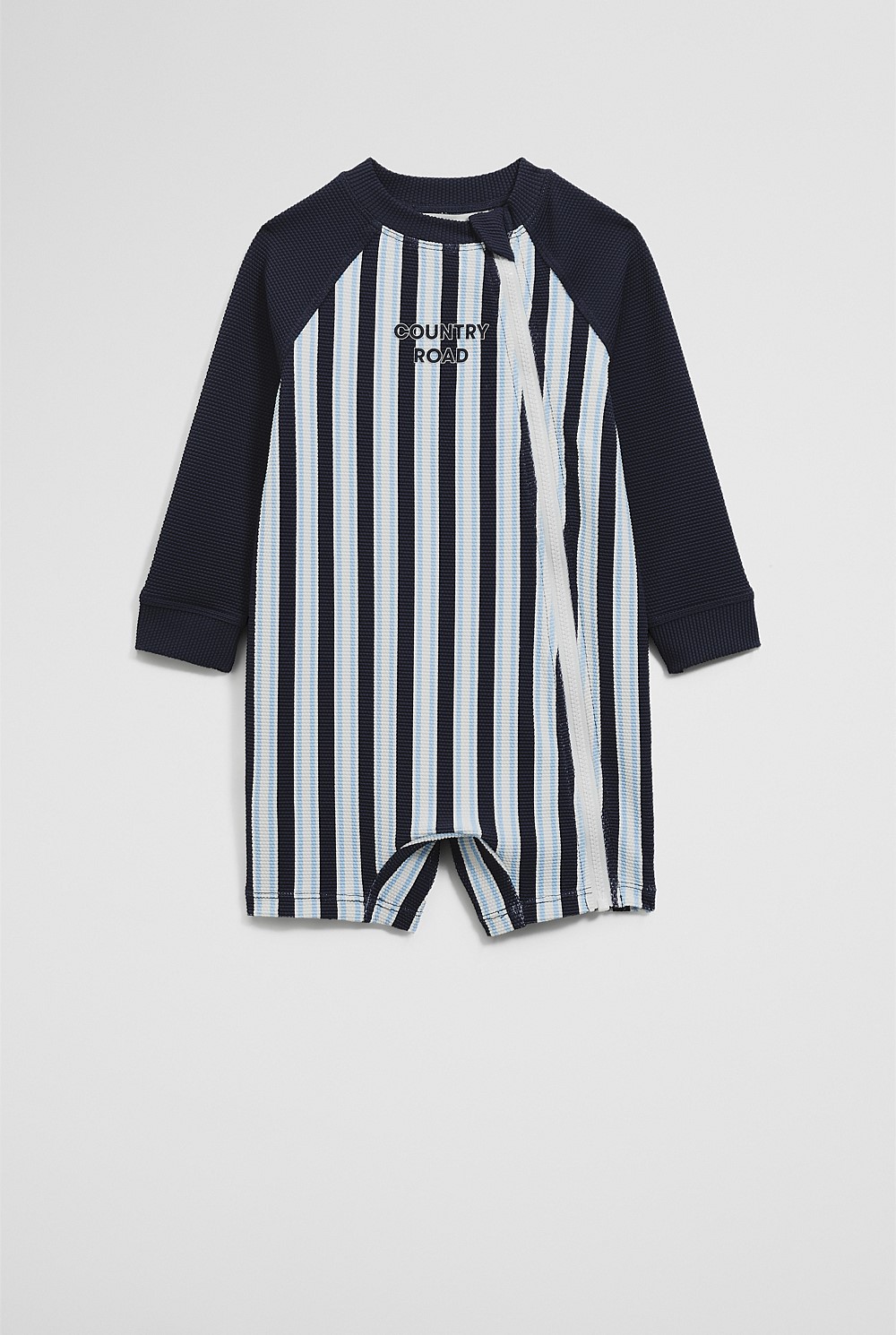 Stripe Logo Swimsuit