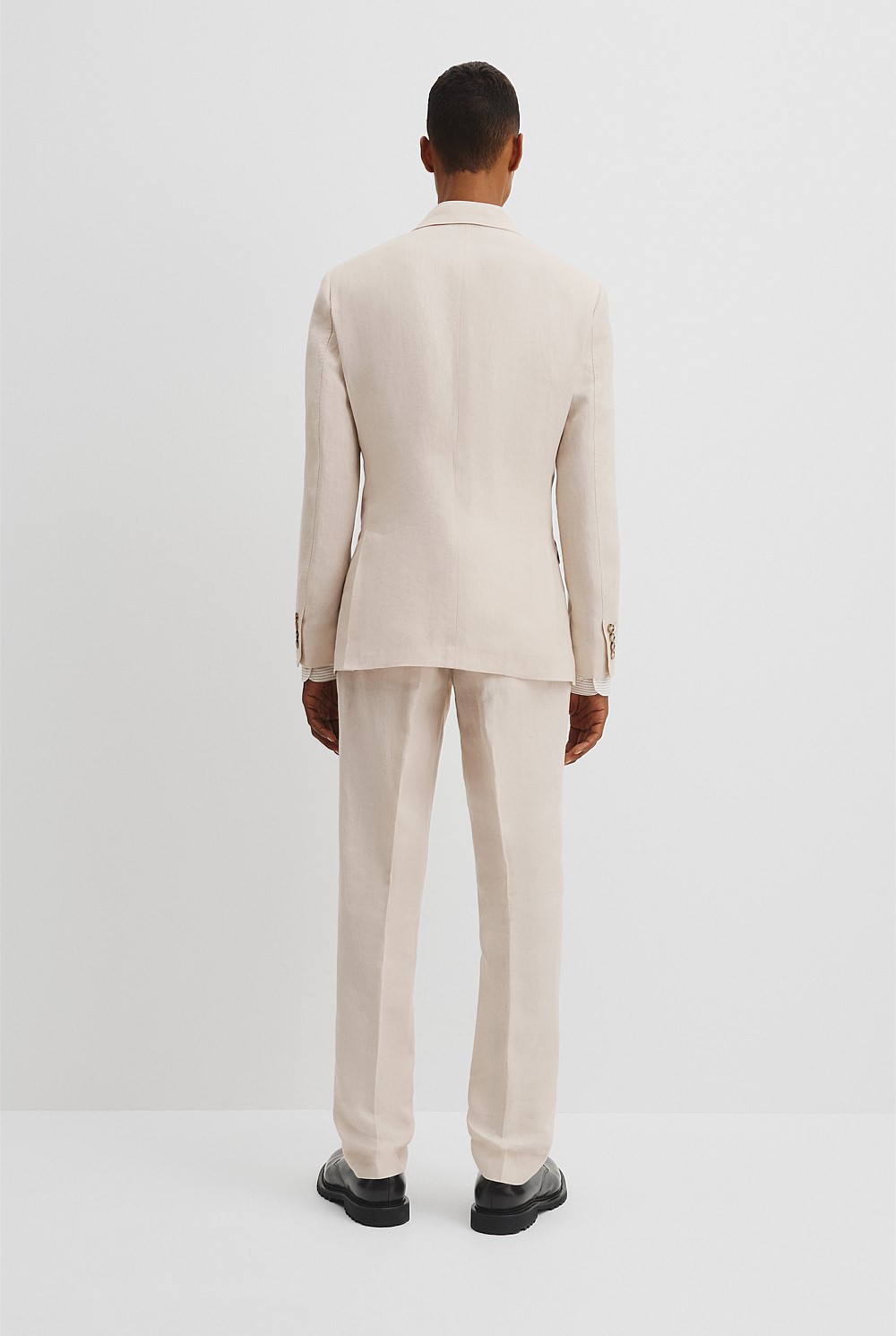 Linen Double Breasted Jacket