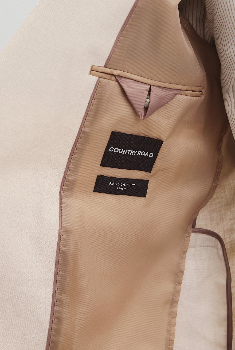 Linen Double Breasted Jacket