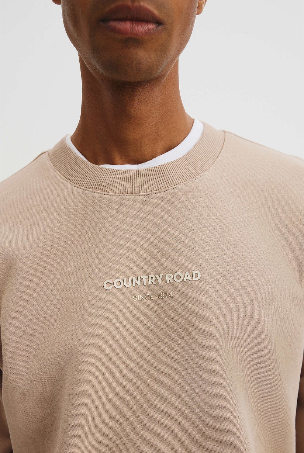 Australian Cotton Modern Logo Sweat