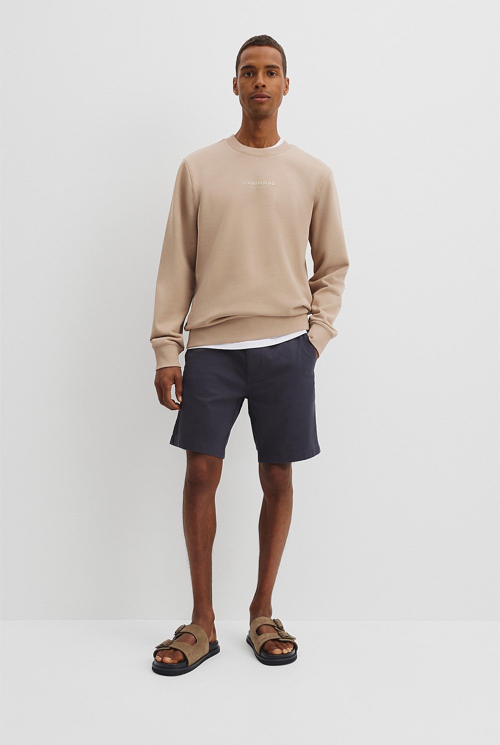 Australian Cotton Modern Logo Sweat