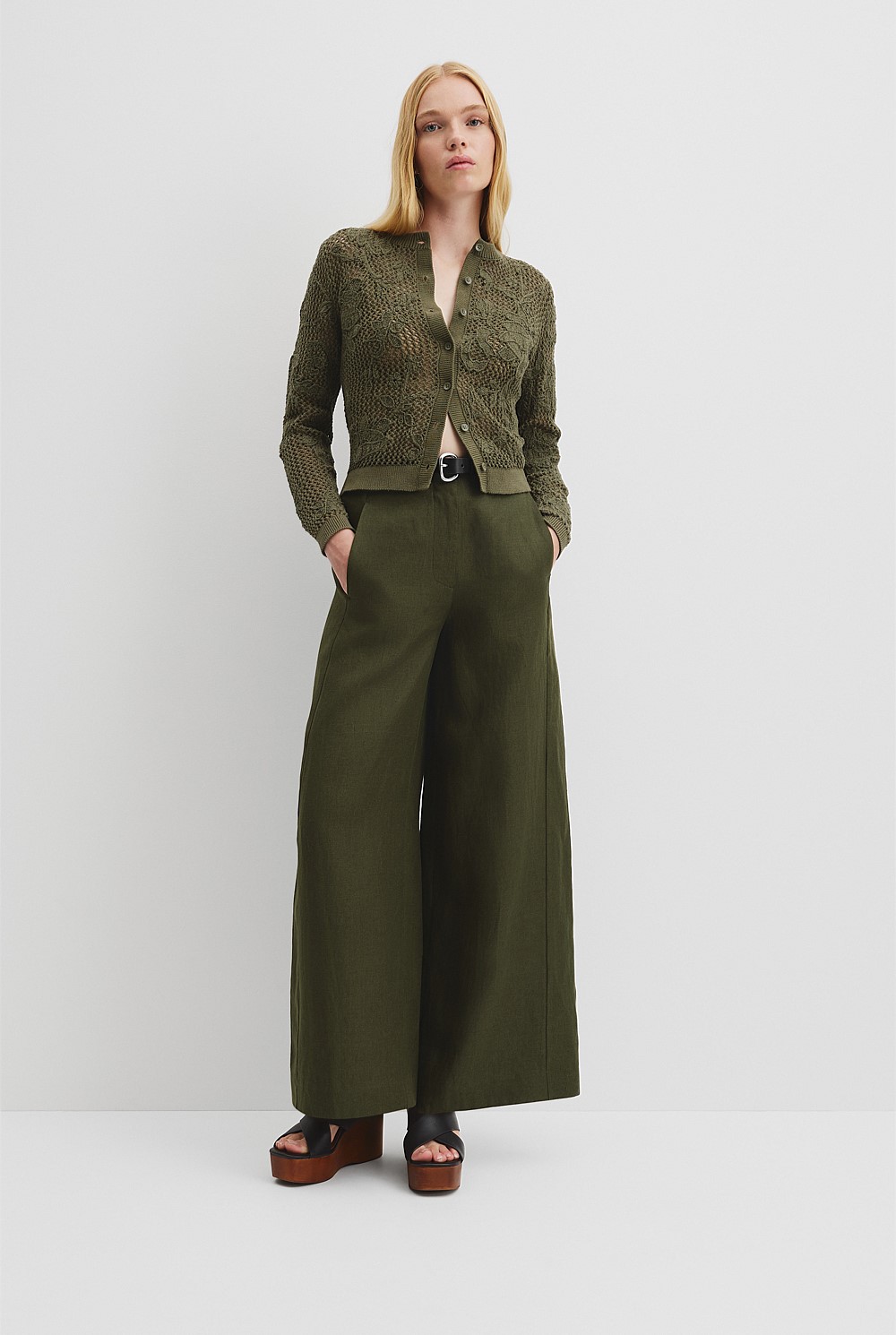 Applique Knit Cardigan