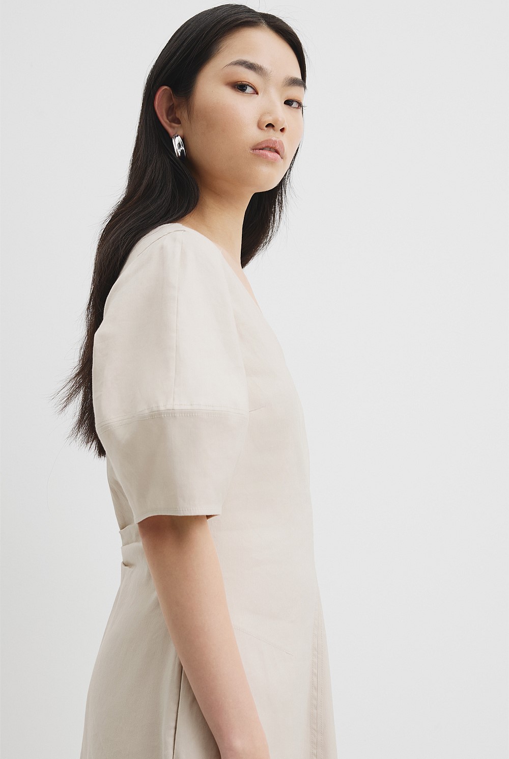 Fit and Flare Midi Dress