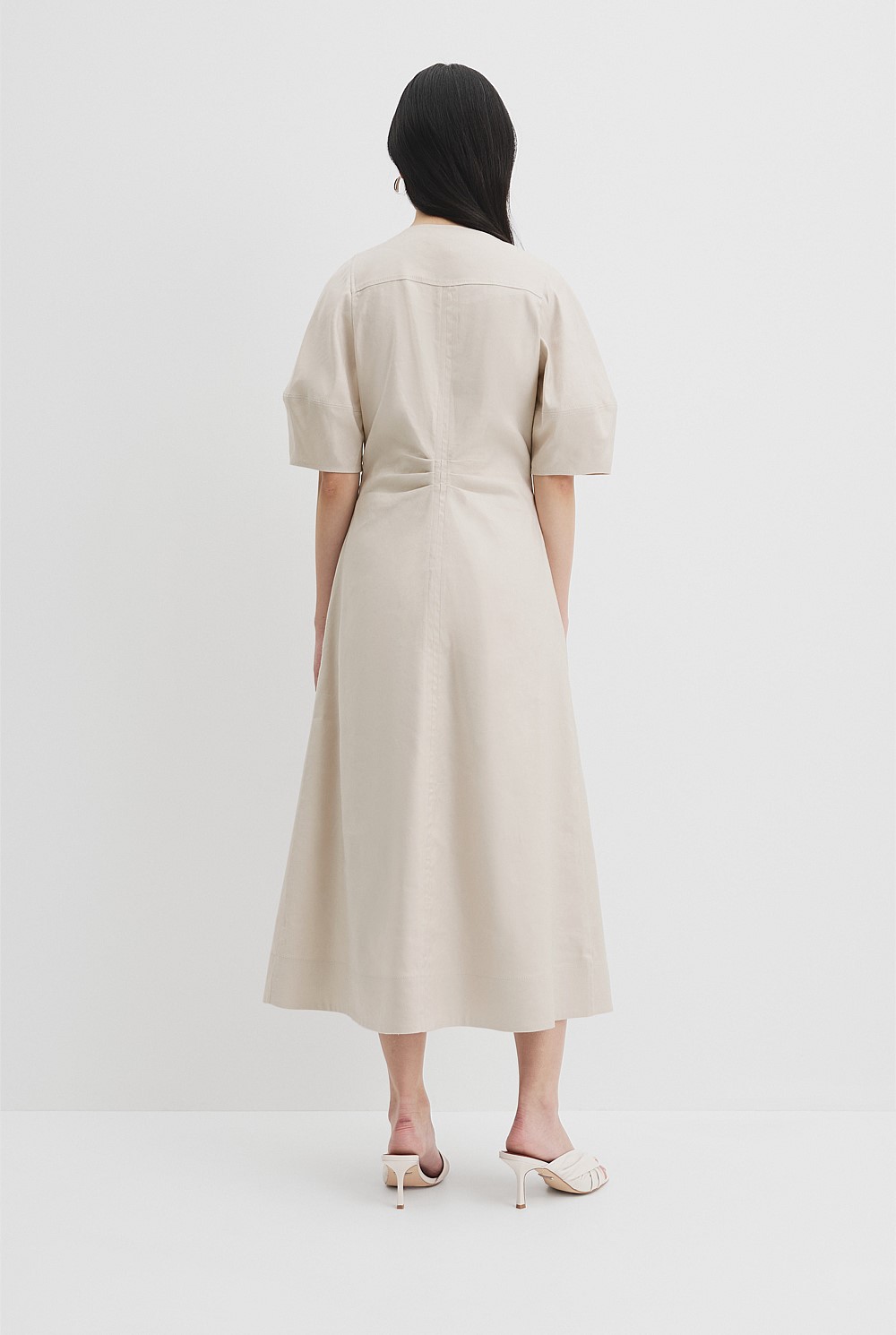 Fit and Flare Midi Dress