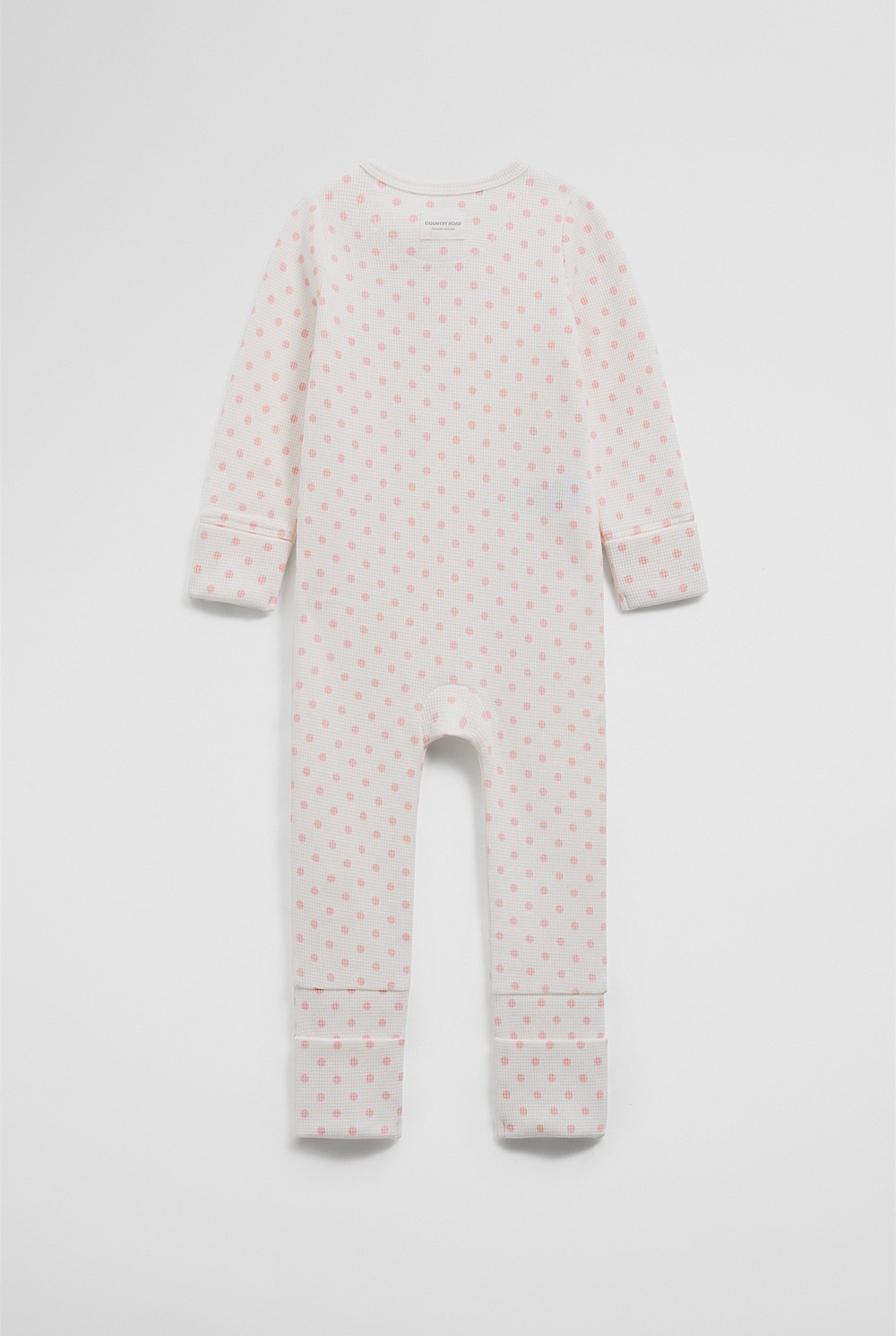 Organically Grown Cotton Waffle Jumpsuit