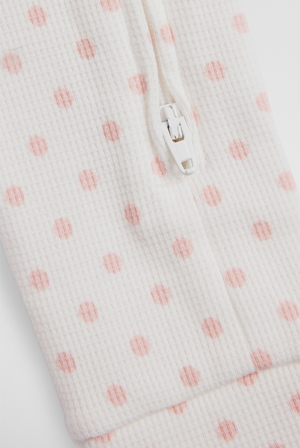 Organically Grown Cotton Waffle Jumpsuit