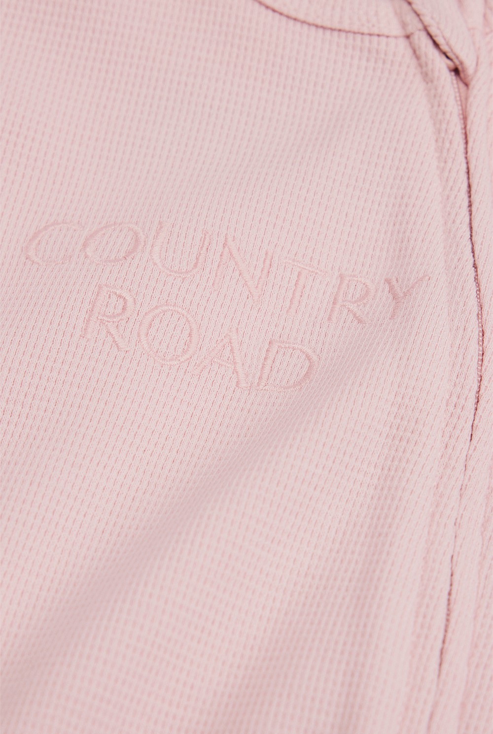 Organically Grown Cotton Waffle Jumpsuit