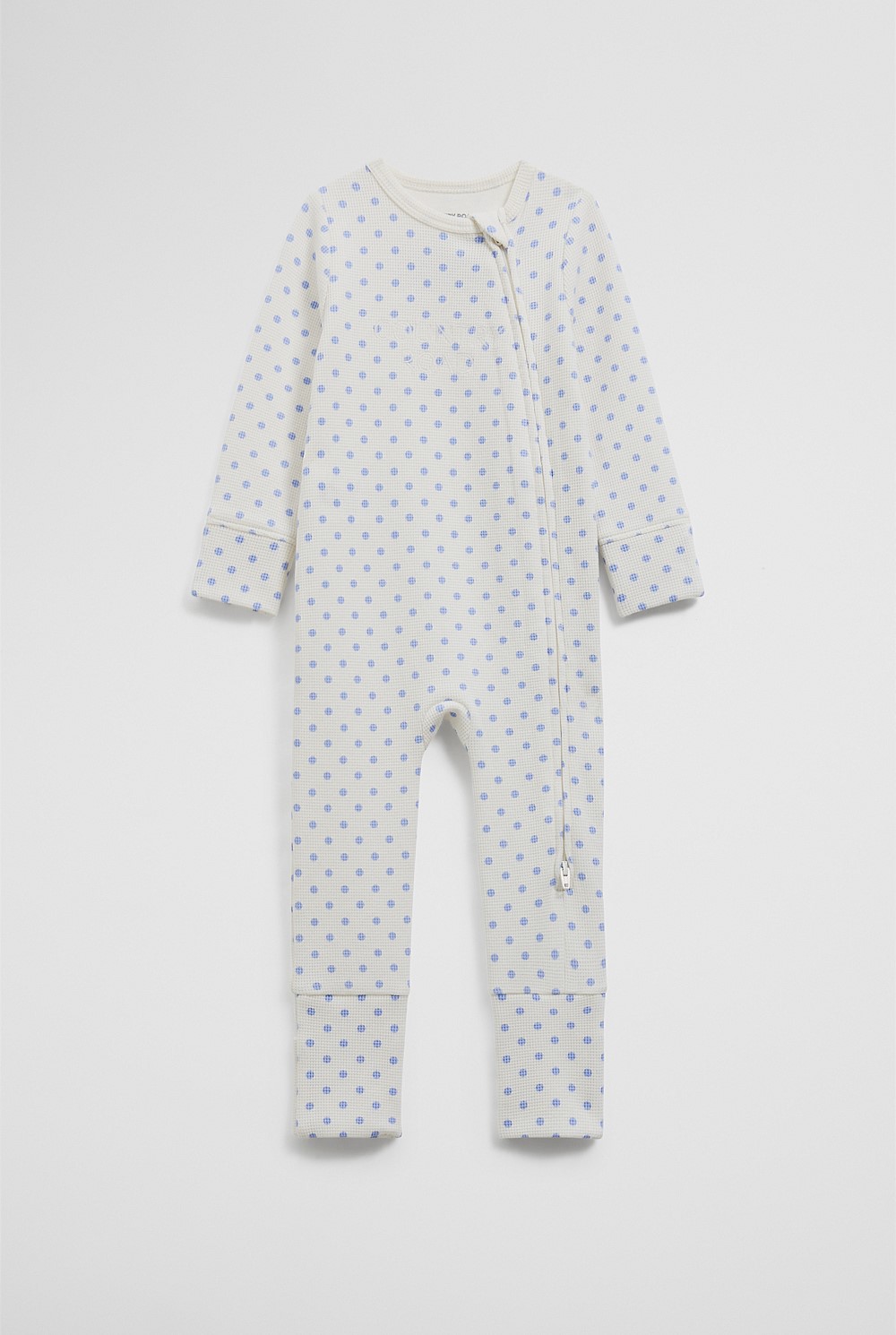 Organically Grown Cotton Waffle Jumpsuit