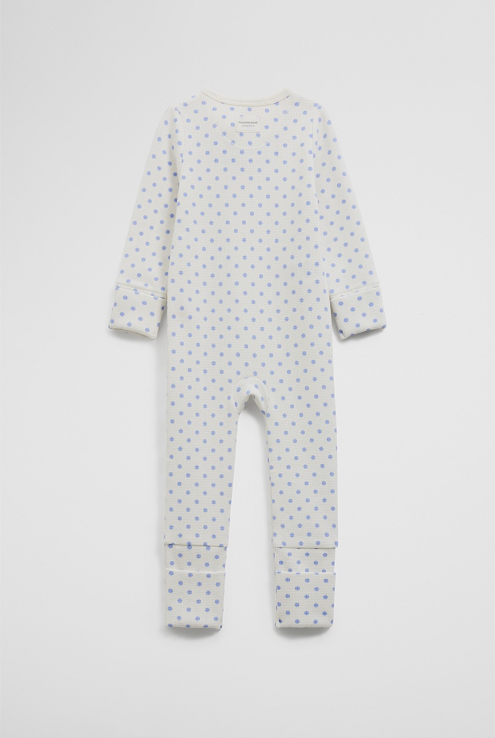Organically Grown Cotton Waffle Jumpsuit