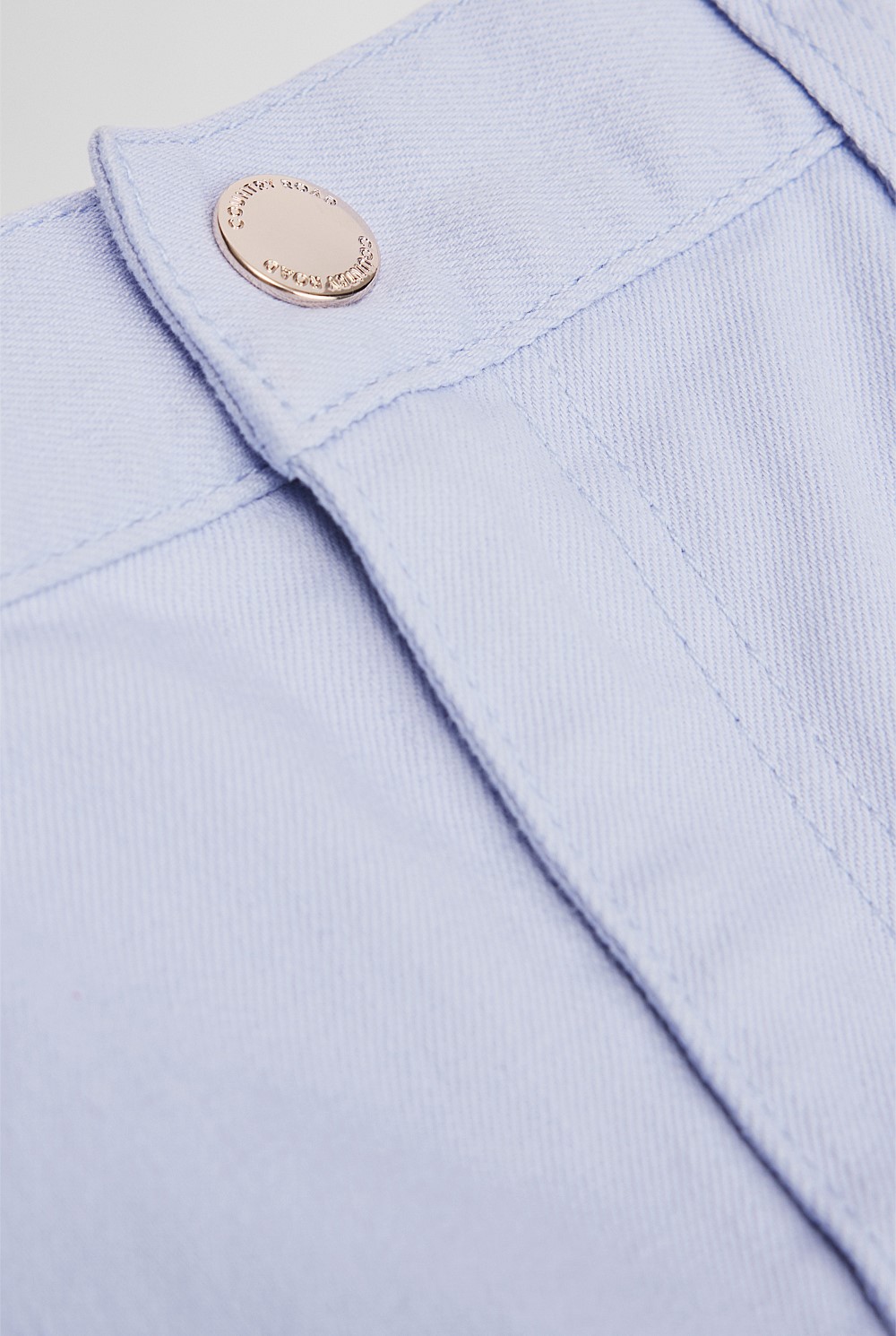Hi Rise Denim Short