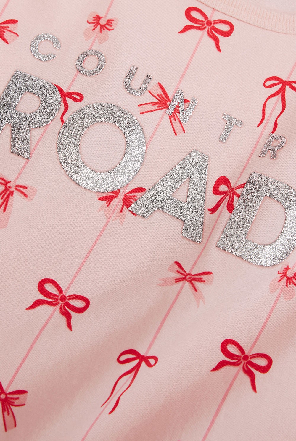 Australian Cotton Bow Pyjama Set