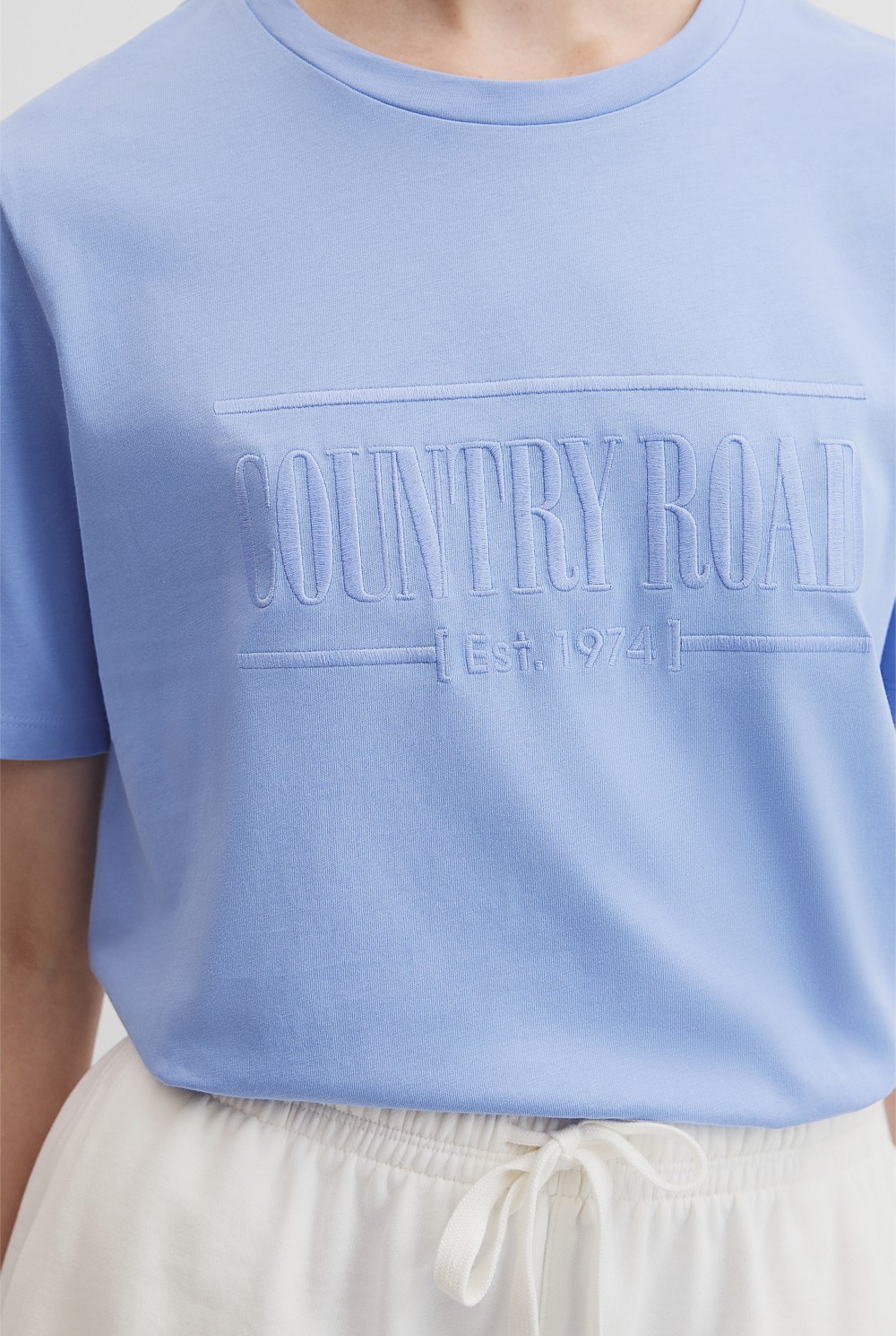 Australian Cotton Heritage Embroidered T-Shirt