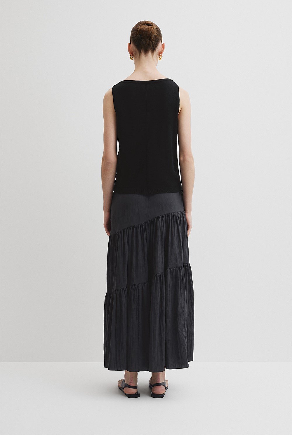 Organically Grown Cotton Linen Tank