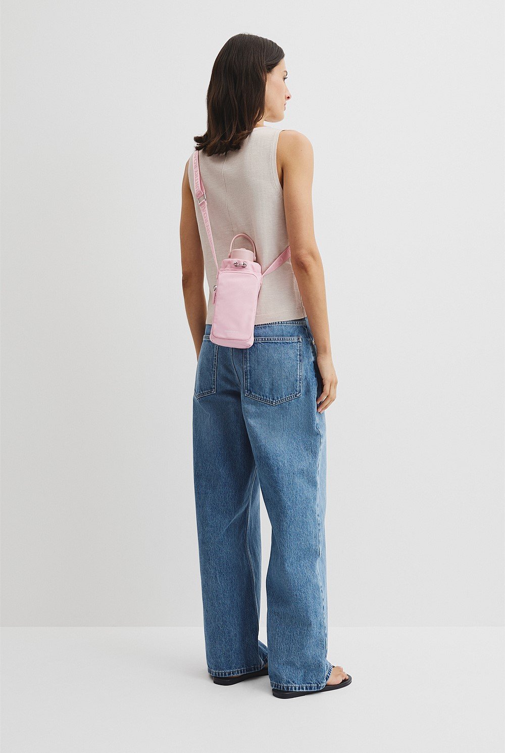 Recycled Polyester Drink Bottle Crossbody Bag