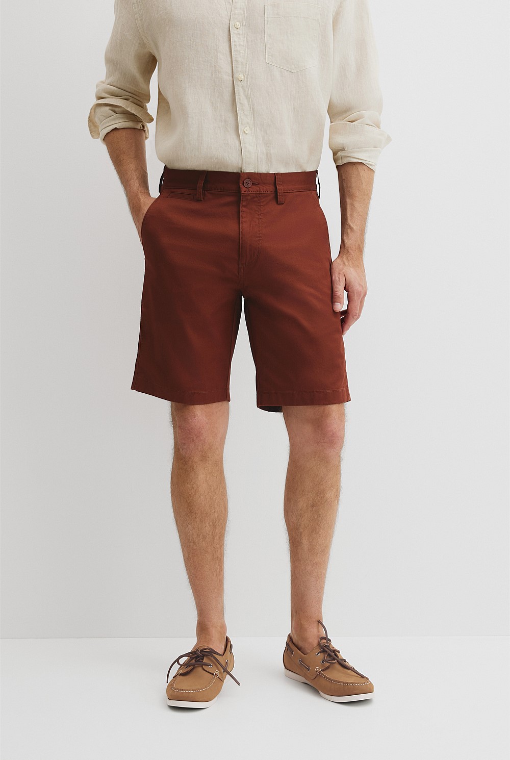 Australian Cotton Stretch Chino Short
