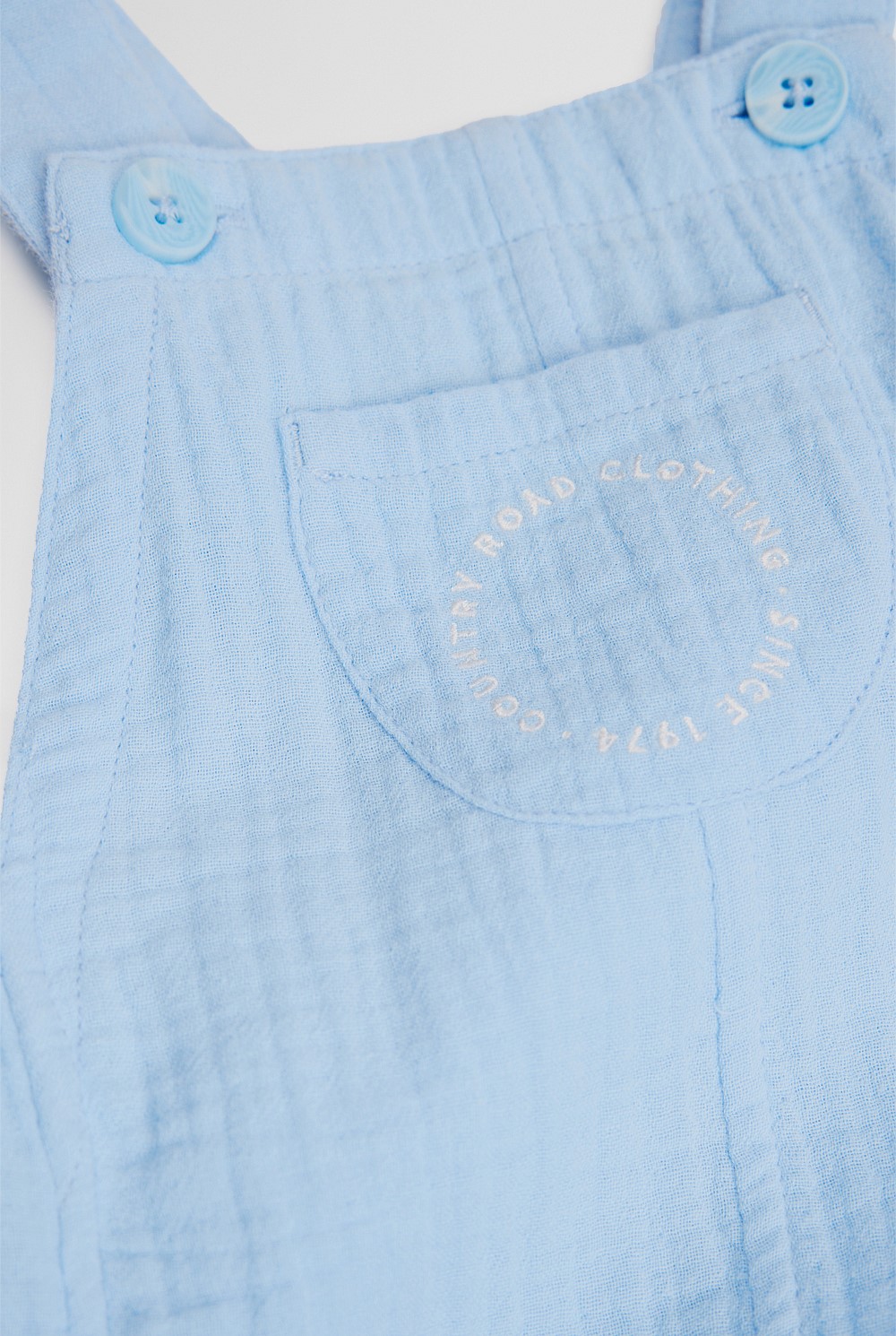 Textured Unisex Overall