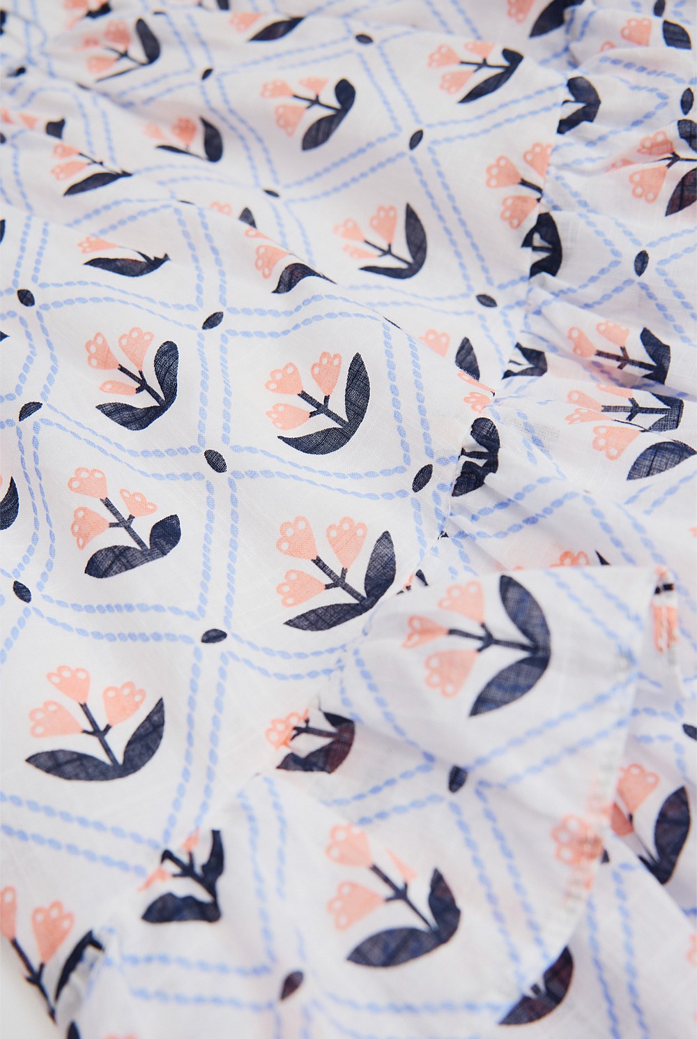 Ruffle Print Skirt