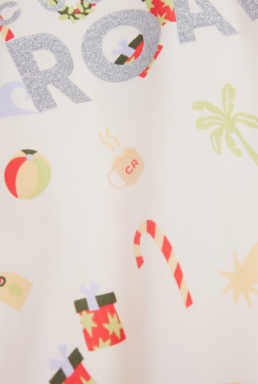 Australian Cotton Festive Print Pyjama Set