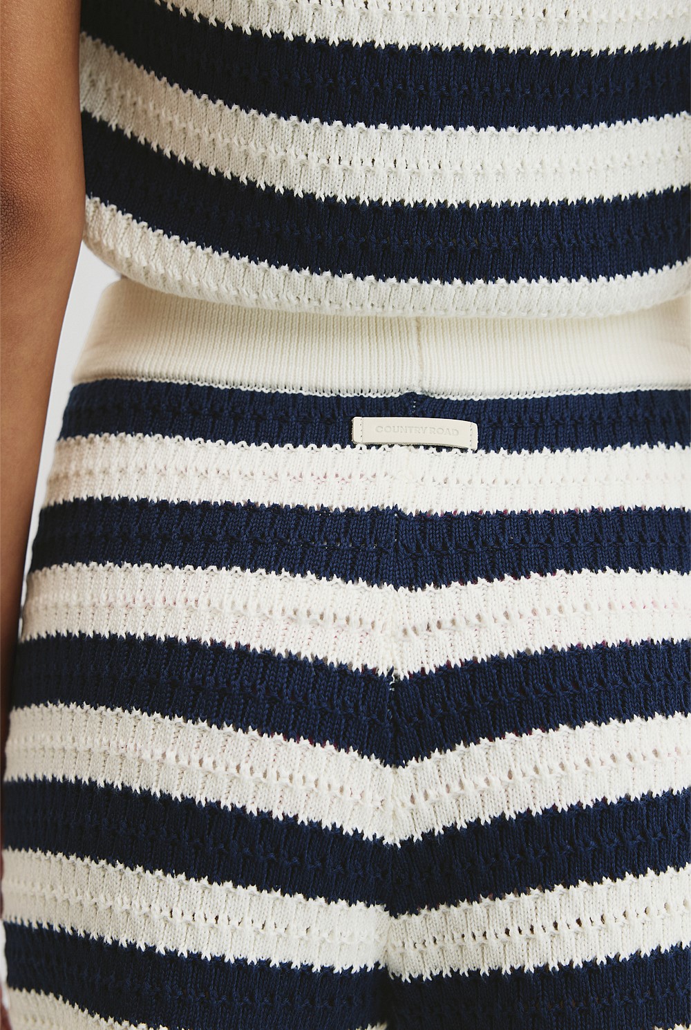 Teen Stripe Knit Short