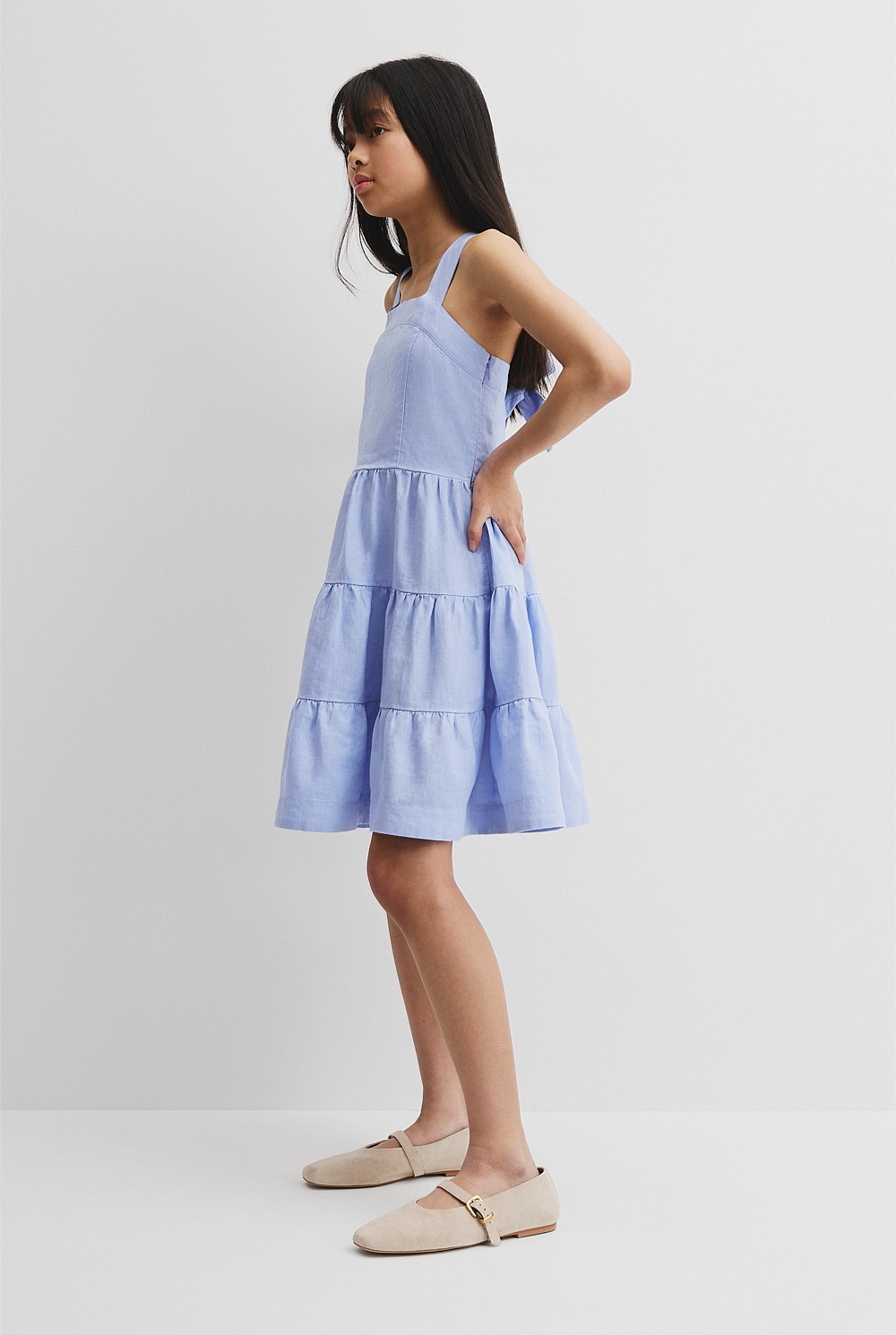 Teen Tier Mini Dress