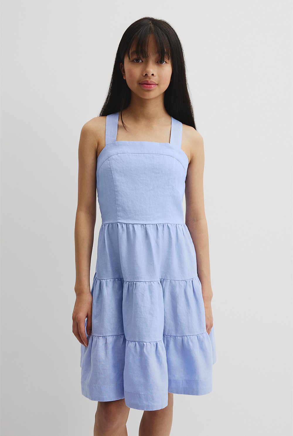 Teen Tier Mini Dress