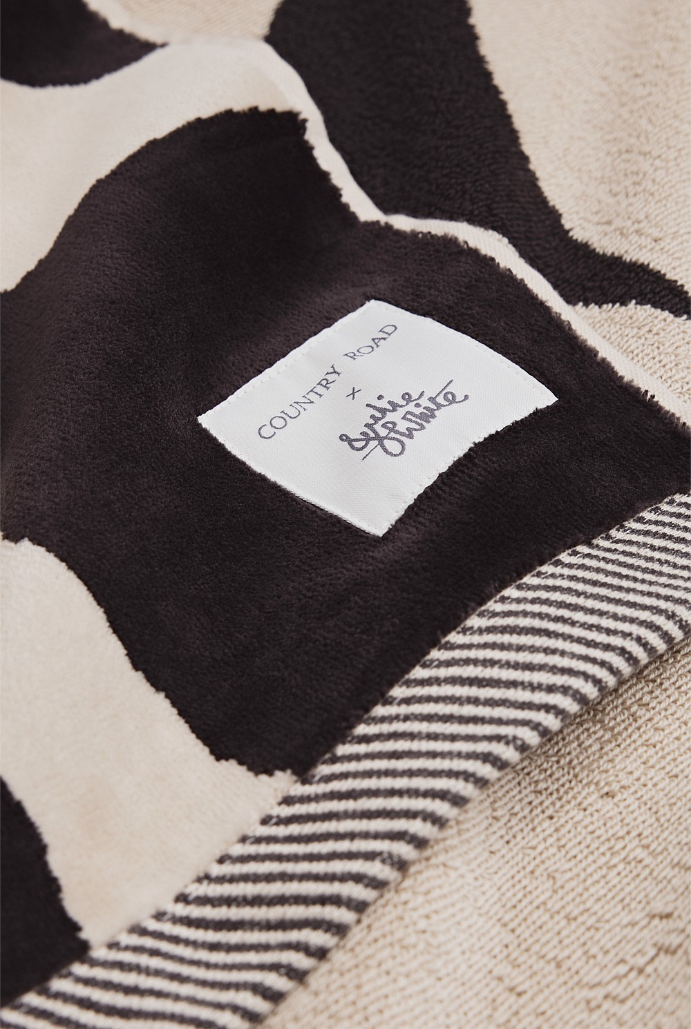 CR x Julie White Sea Pearl Australian Cotton  Beach Towel