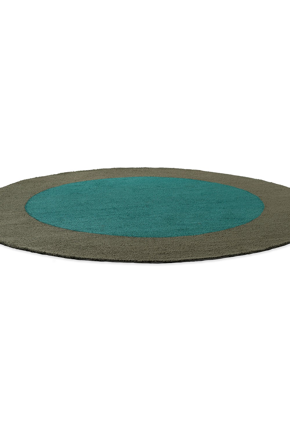 Habitat Festival Round Aqua Outdoor Rug 200x200cm