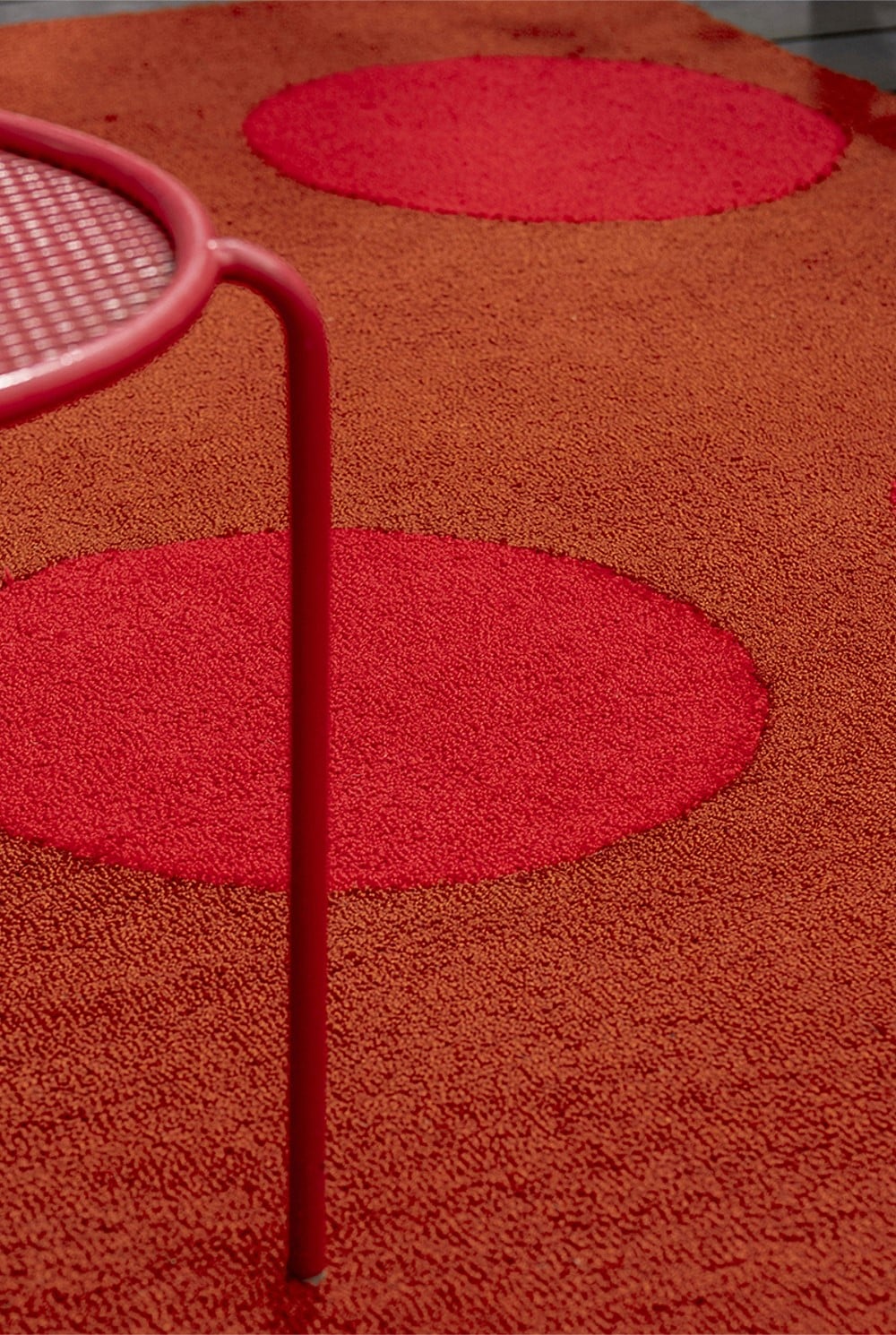 Habitat Festival Dots Red Outdoor Rug 200x140cm