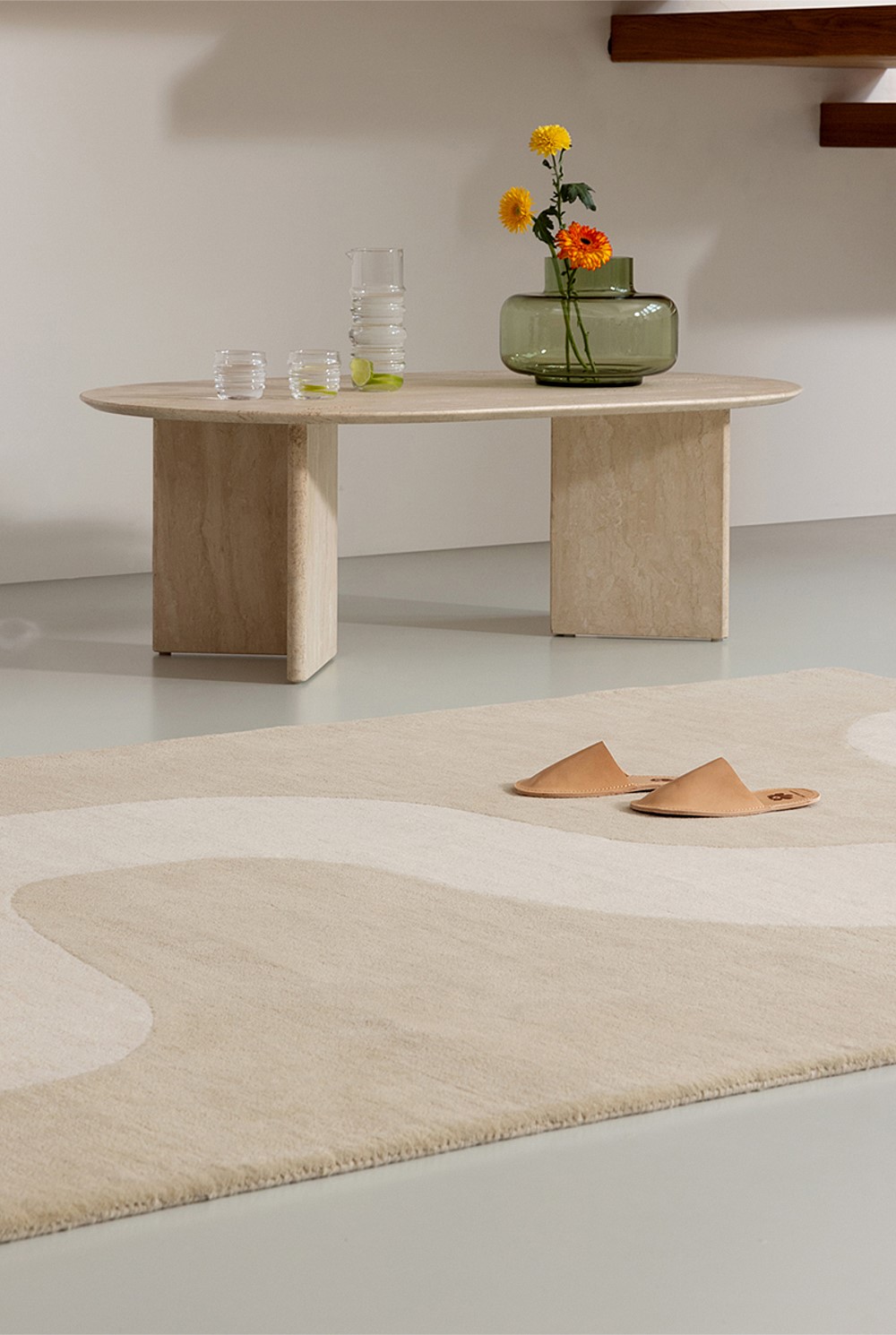 Seireeni Warm Beige Rug 240x170cm