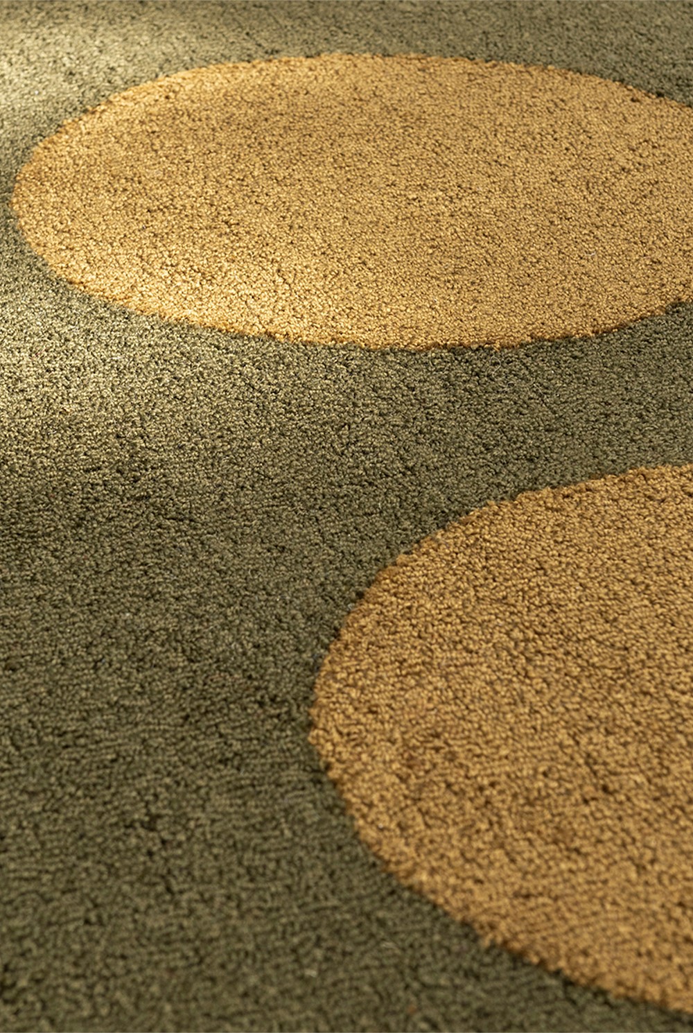 Habitat Festival Dots Olive Green Outdoor Rug 280x200cm