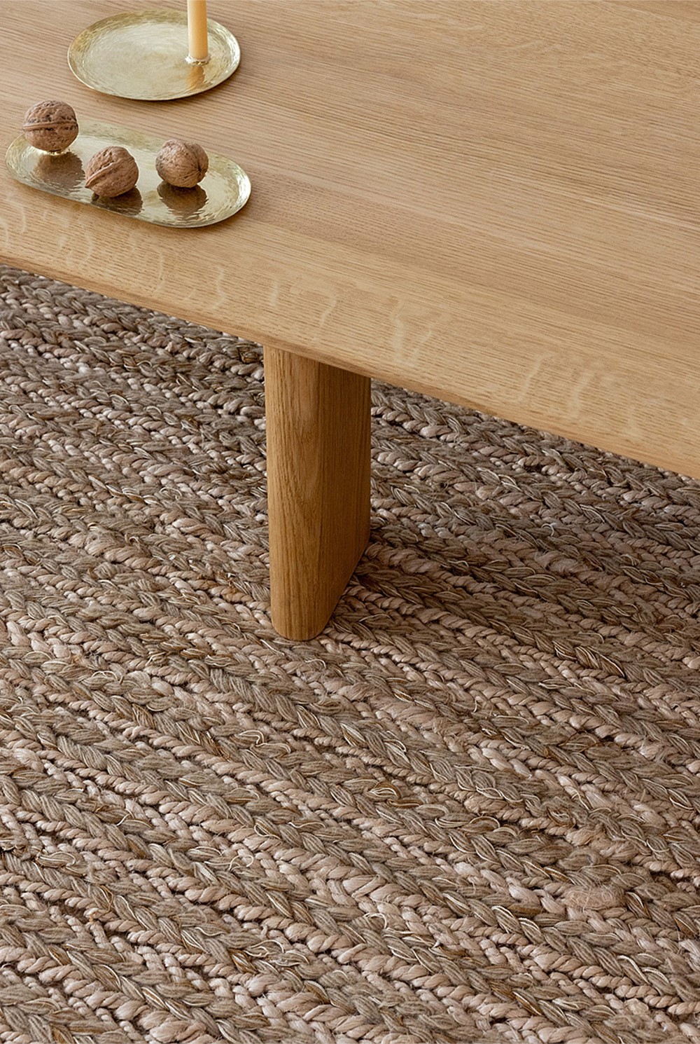 Craft Plait Natural Rug 200x140cm