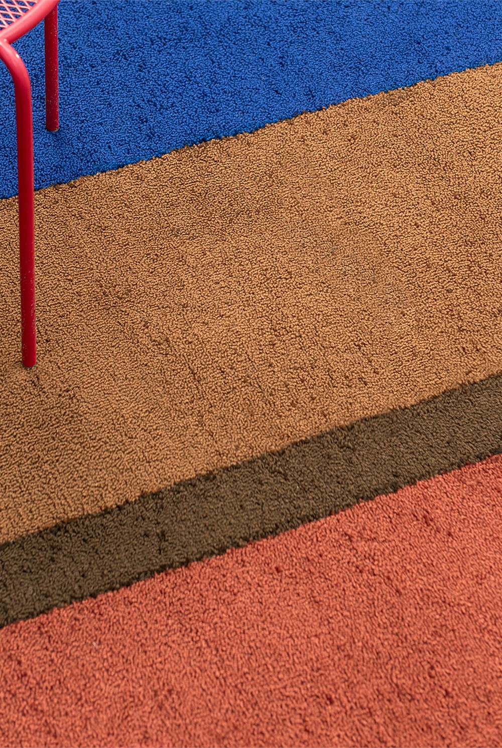 Habitat Festival Stripe Blue Outdoor Rug 200x140cm