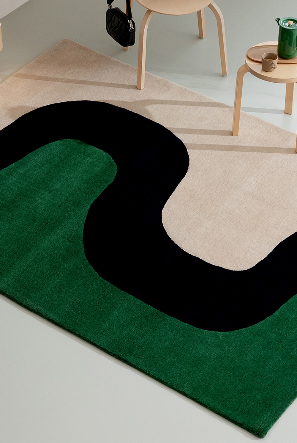Seireeni Green Rug 280x200cm