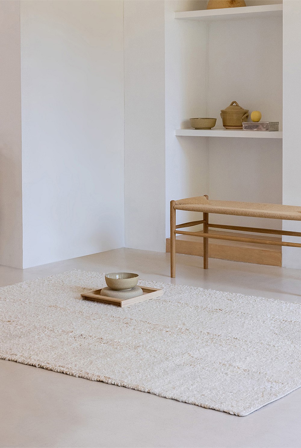 Craft Fundament Wool White Rug 230x160cm