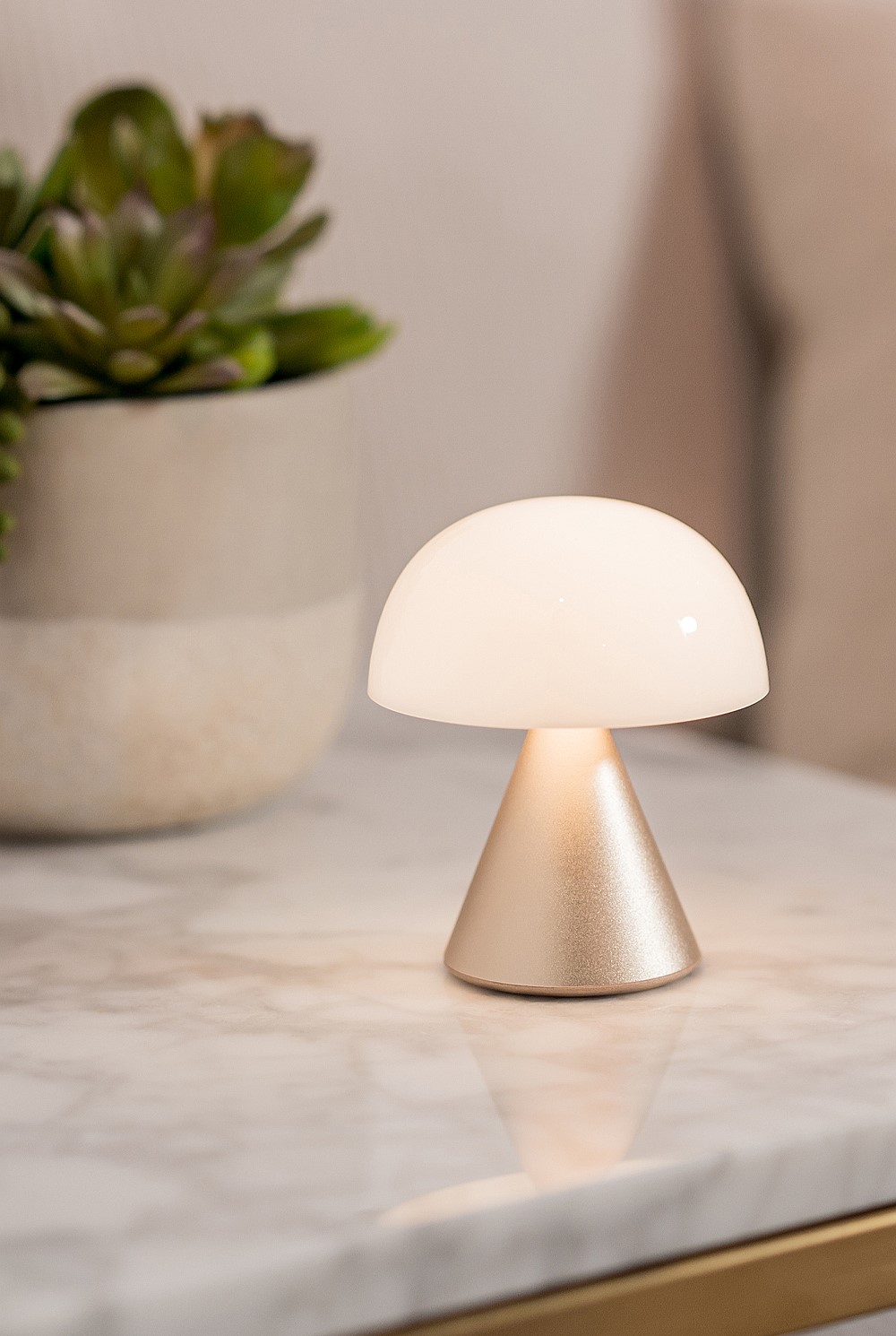 Mina Mini Led Lamp - Gold