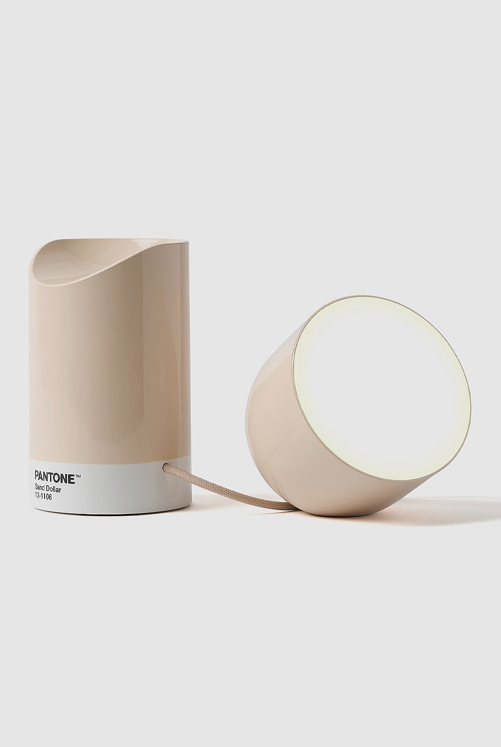 Orbe Portable Led Lamp With Moving Head Pantone - Sand