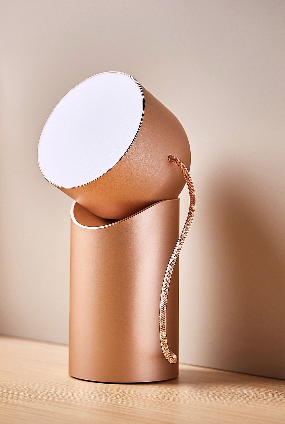 Orbe Portable Led Lamp With Moving Head - Gold