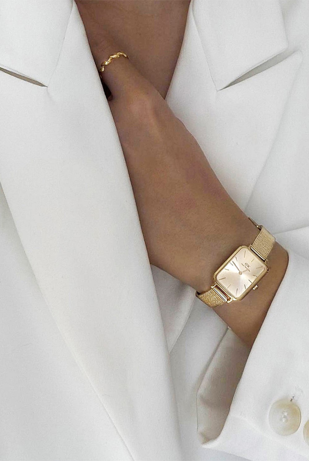 Quadro 20x26 Unitone Gold Watch