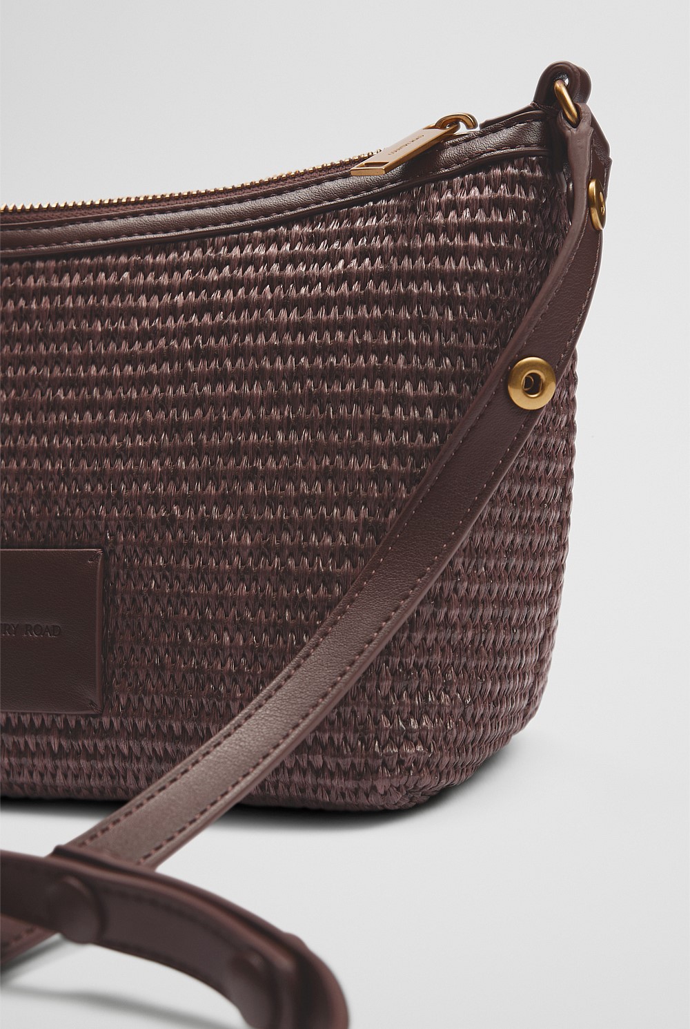 Lila Woven Crossbody Bag
