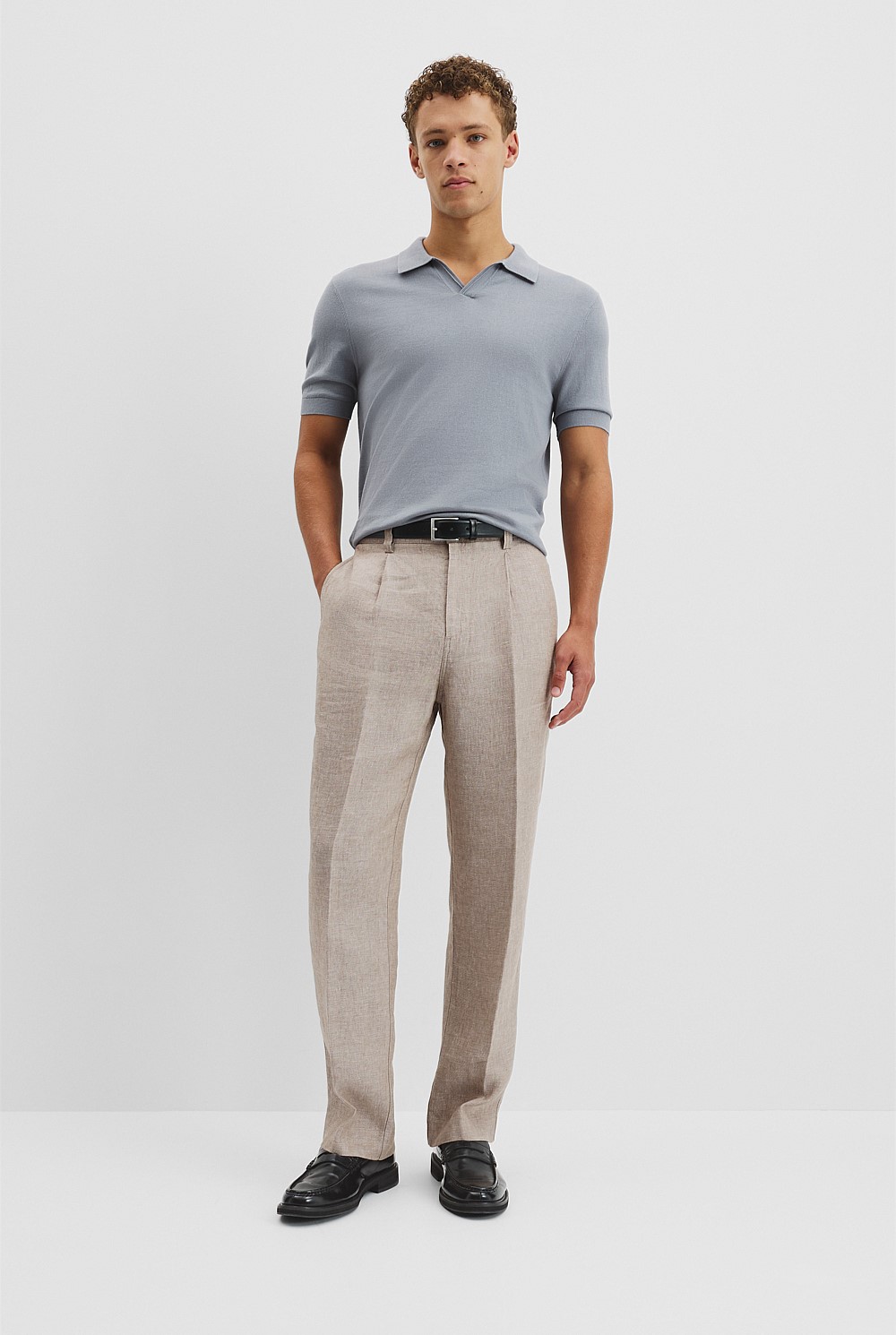 Australian Cotton Blend Silk Trophy Polo