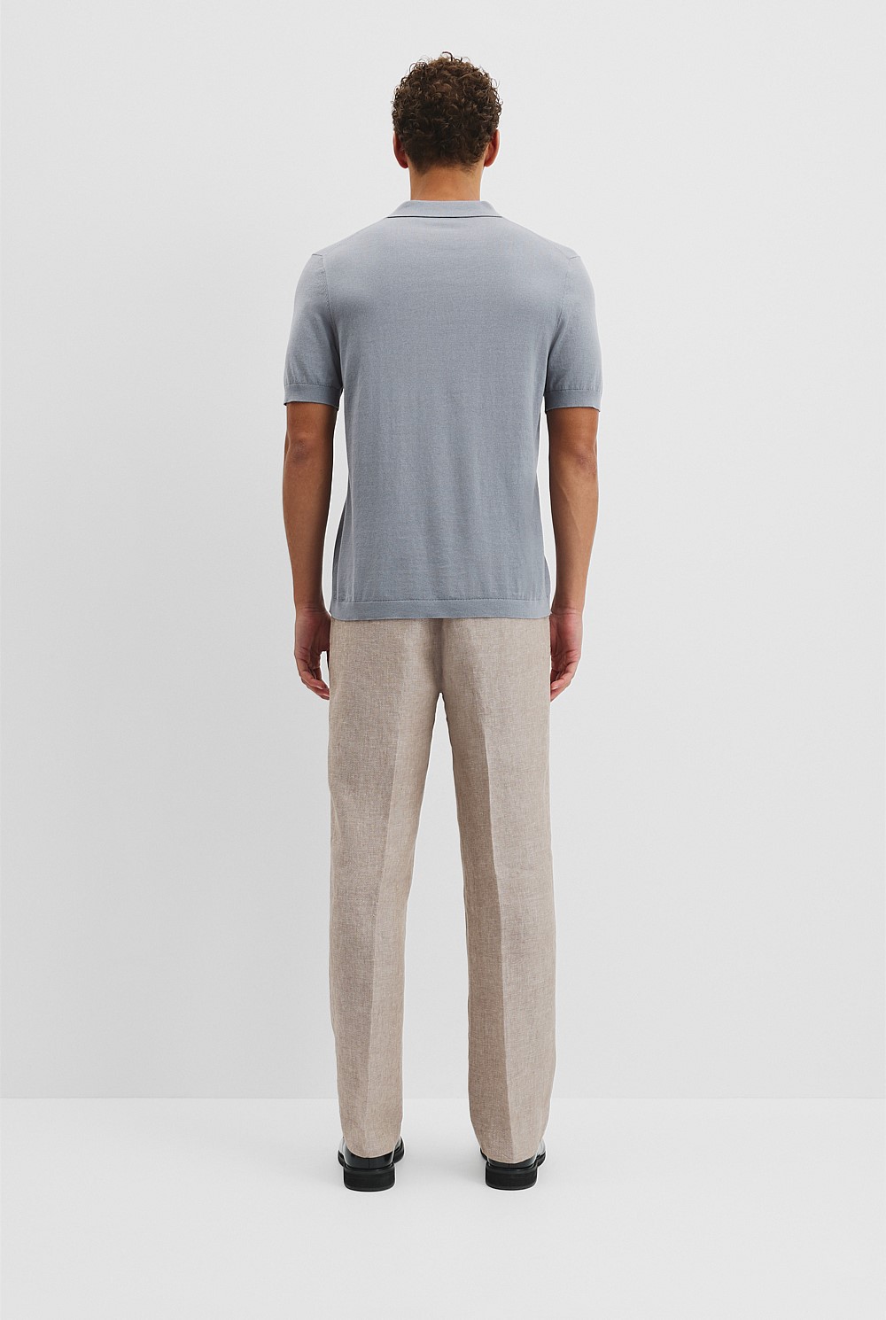 Australian Cotton Blend Silk Trophy Polo