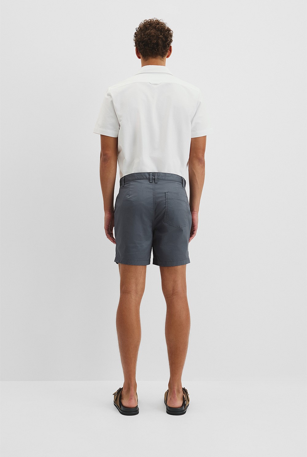 Australian Cotton 6 Inch Chino Short