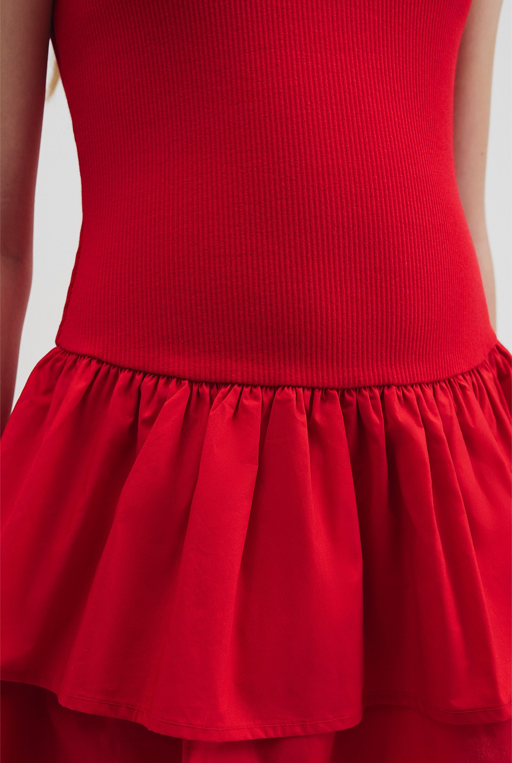 Teen Ruffle Mini Dress