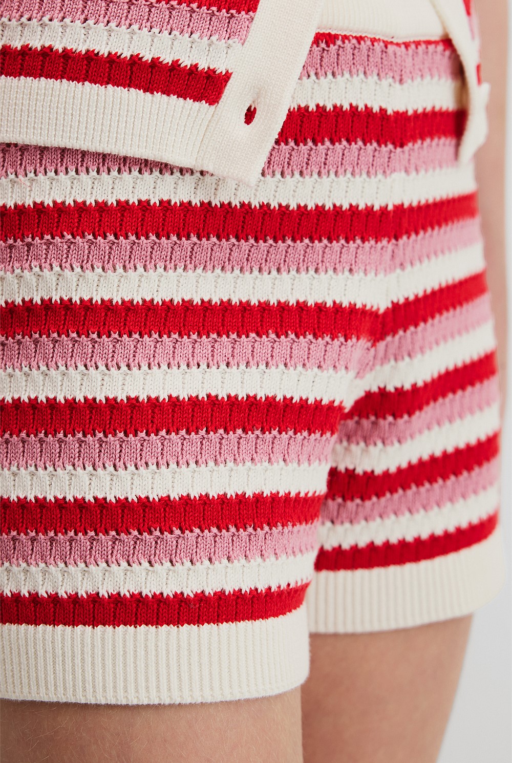 Organically Grown Cotton Knit Short