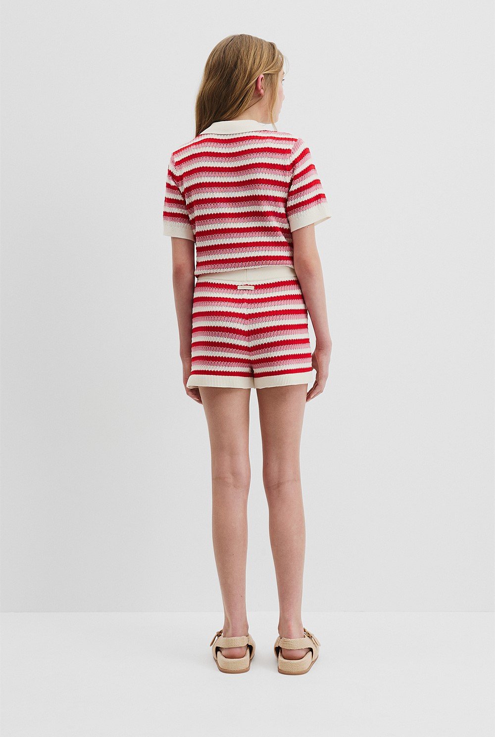 Organically Grown Cotton Knit Short