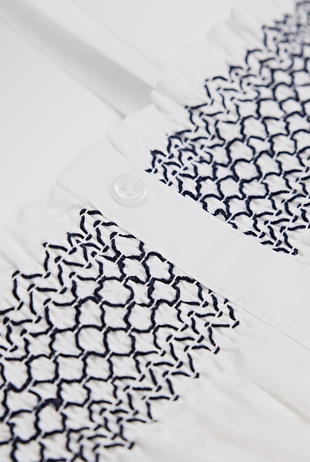 Shirred Romper Dress