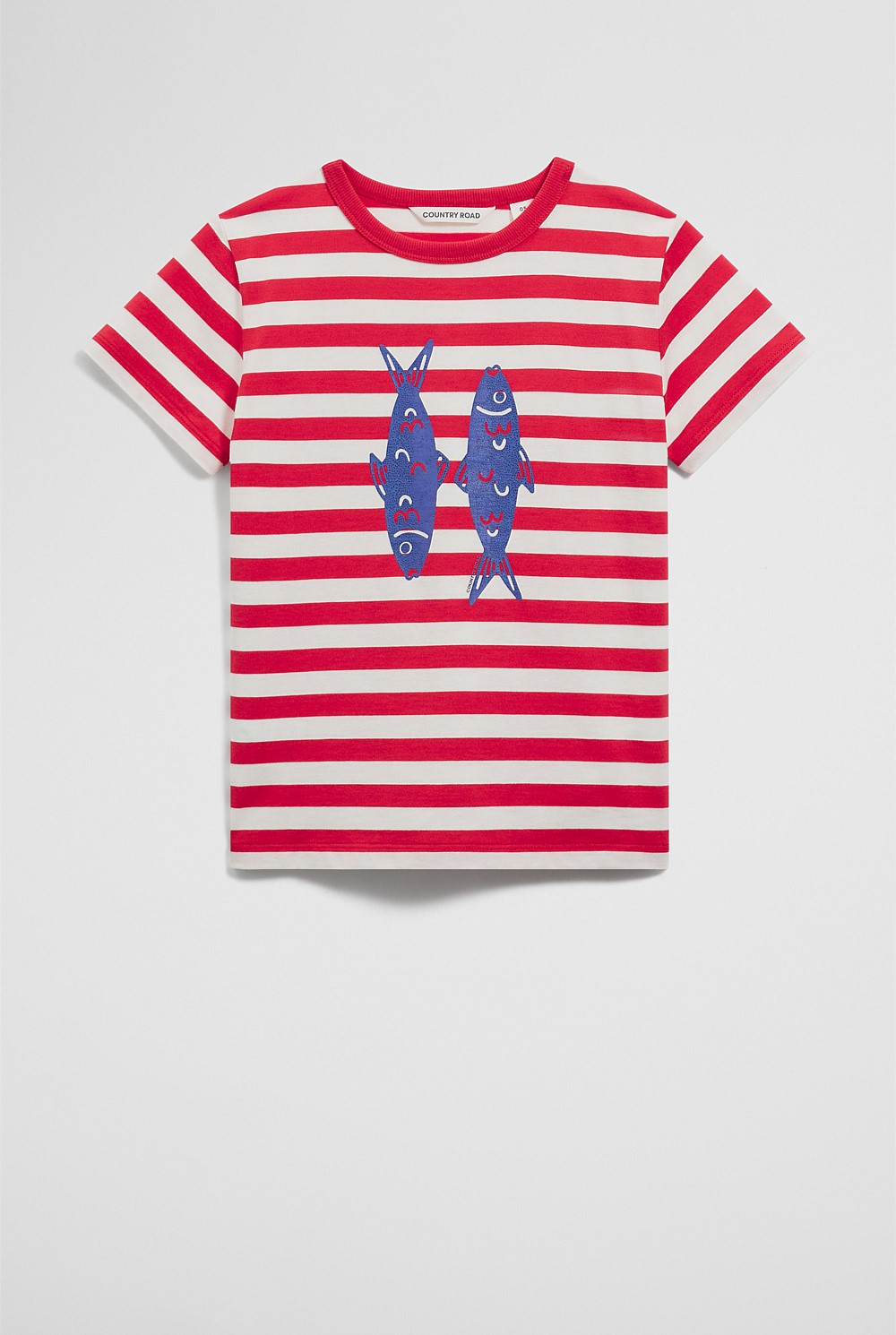 Stripe Fish T-Shirt