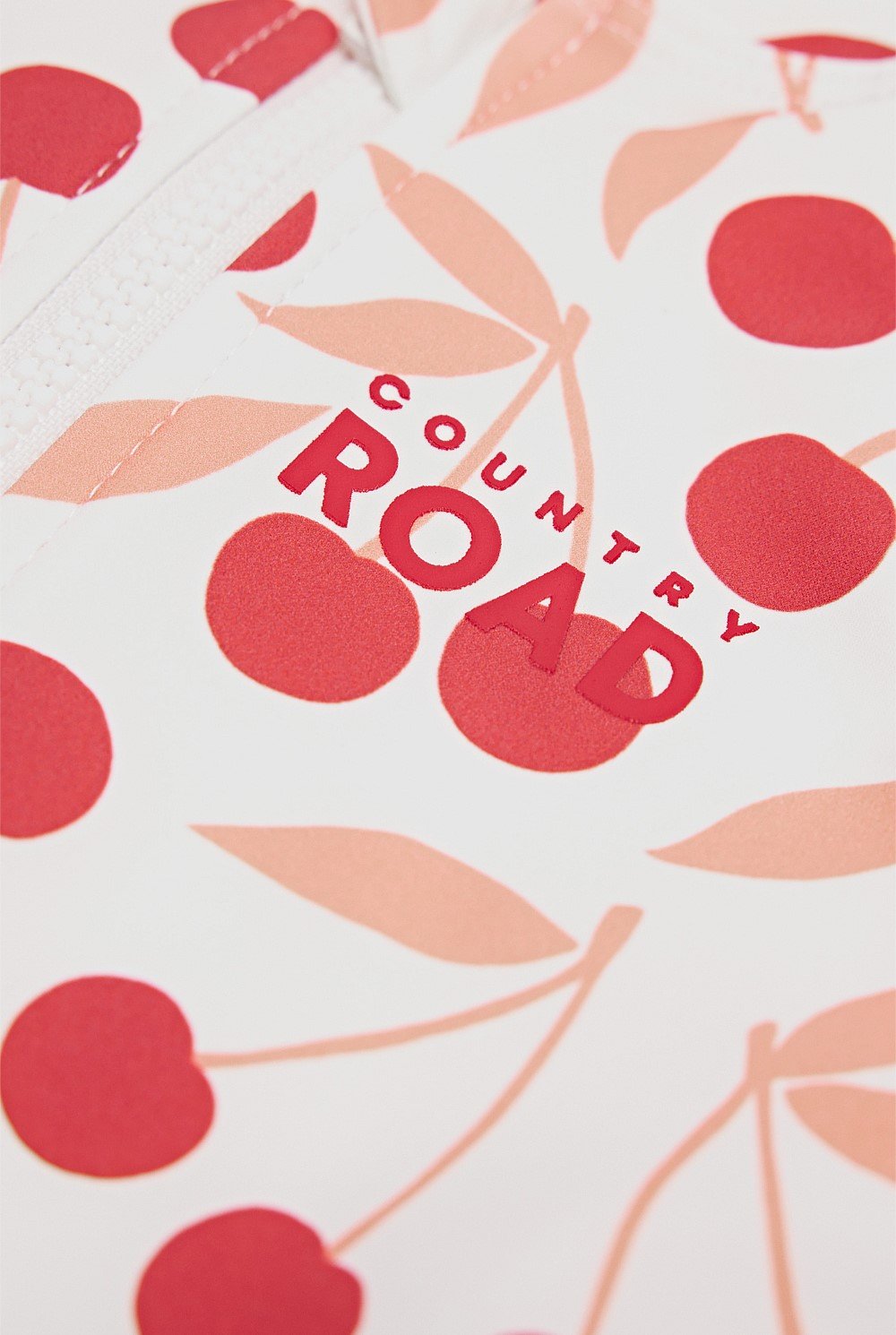 Cherry Long Sleeve Swimsuit